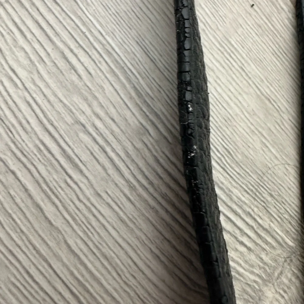 Michael Kors Black Vegan Leather & Gold Chain Bag Replacement Strap See Notes